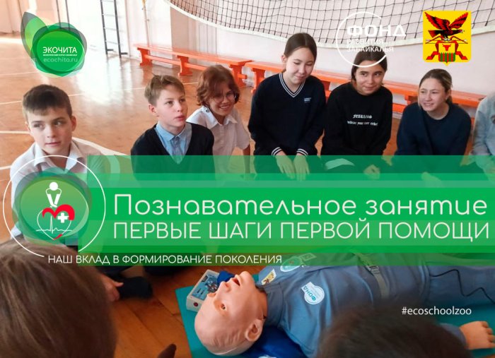 Познавательное занятие цикла «Первая помощь» проекта «Первые шаги первой помощи»